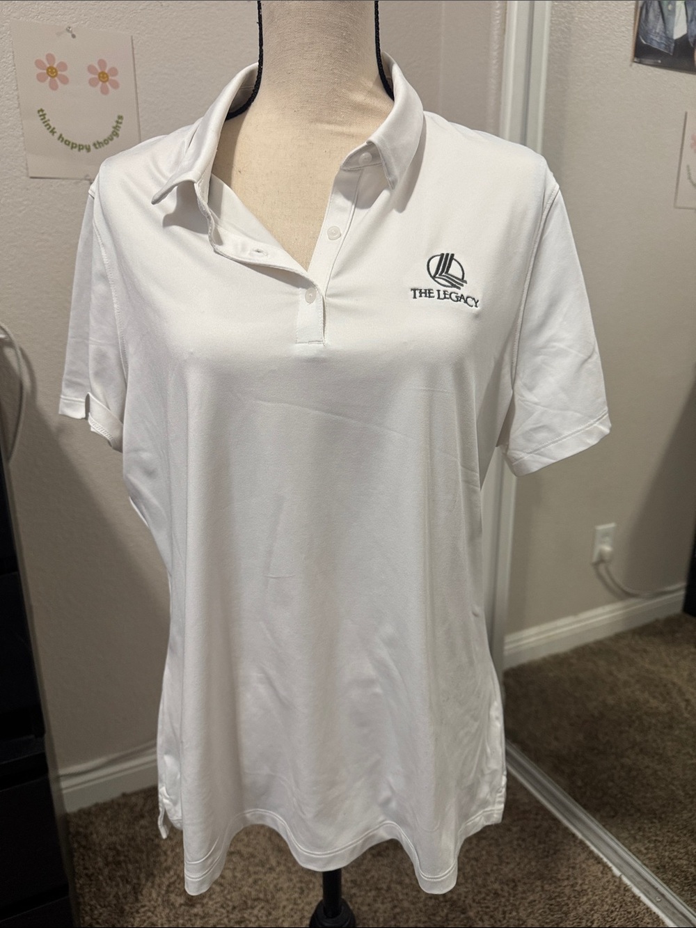 Under Armour Women's White Polo Top